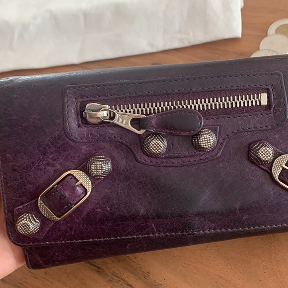 Balenciaga Moto Long Flap Wallet - Picture 13 of 13